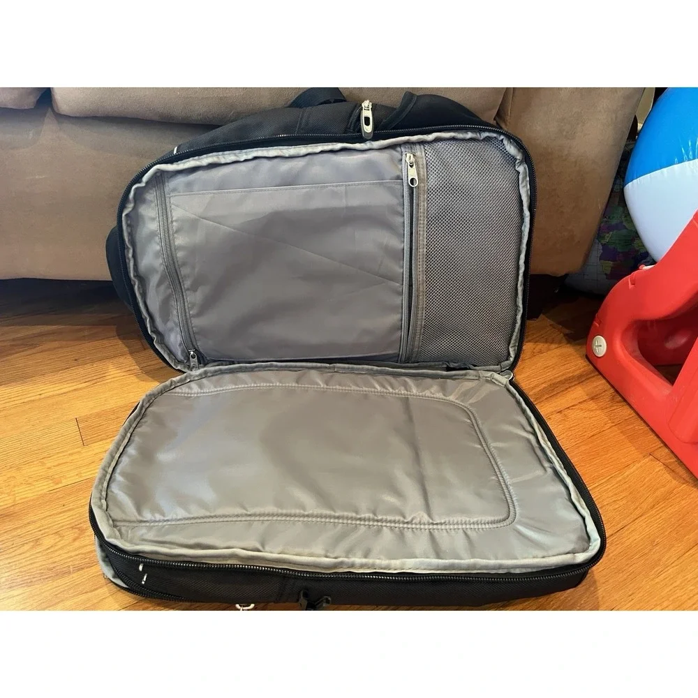 High Sierra Travel Laptop Backpack Carry On Computer Book Bag Black WKU